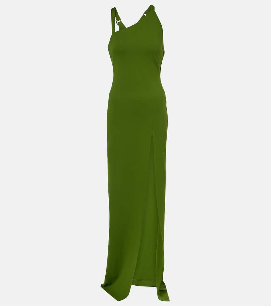 the attico asymmetric gown