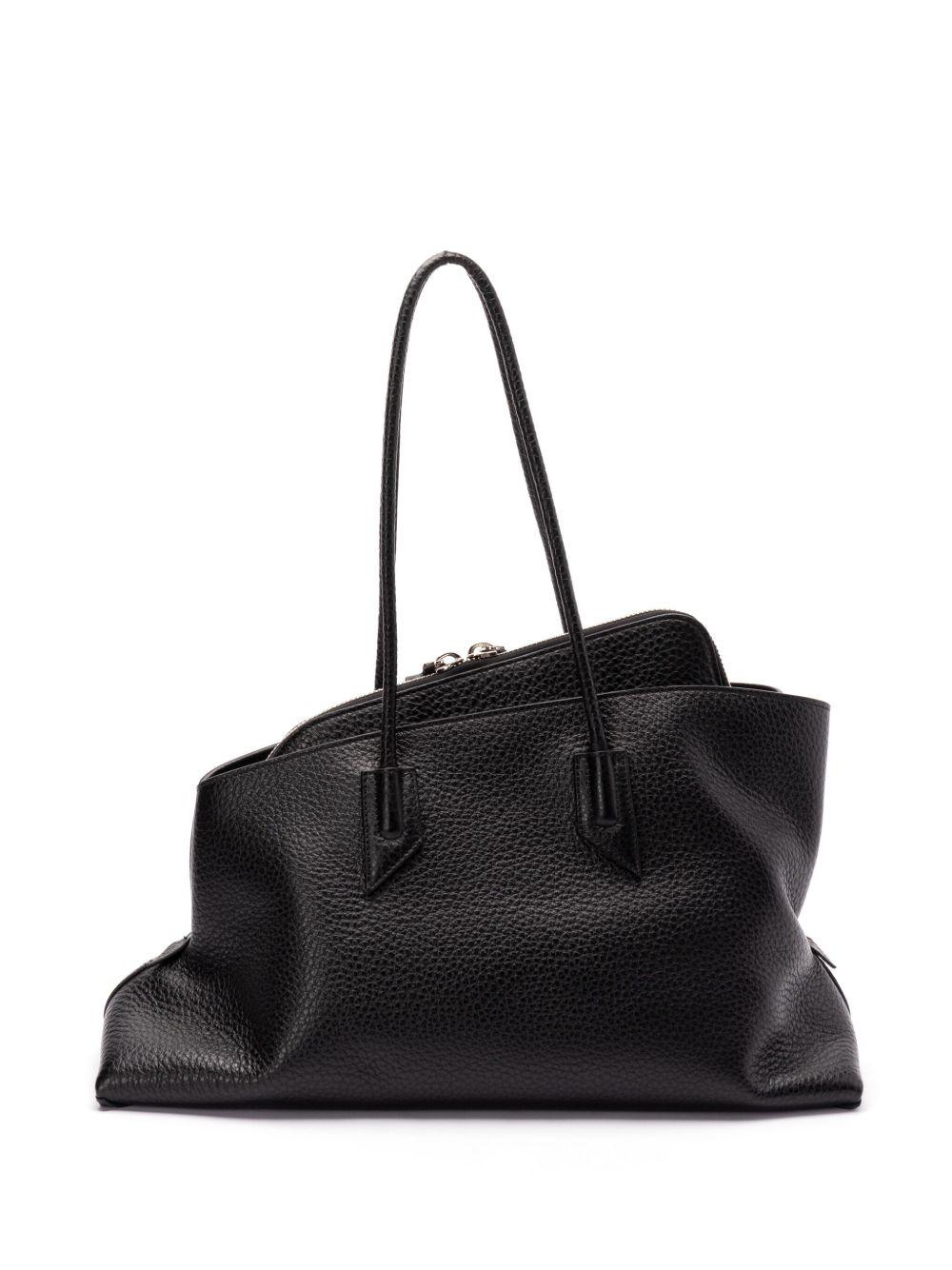 the attico bags black calf leather - women
