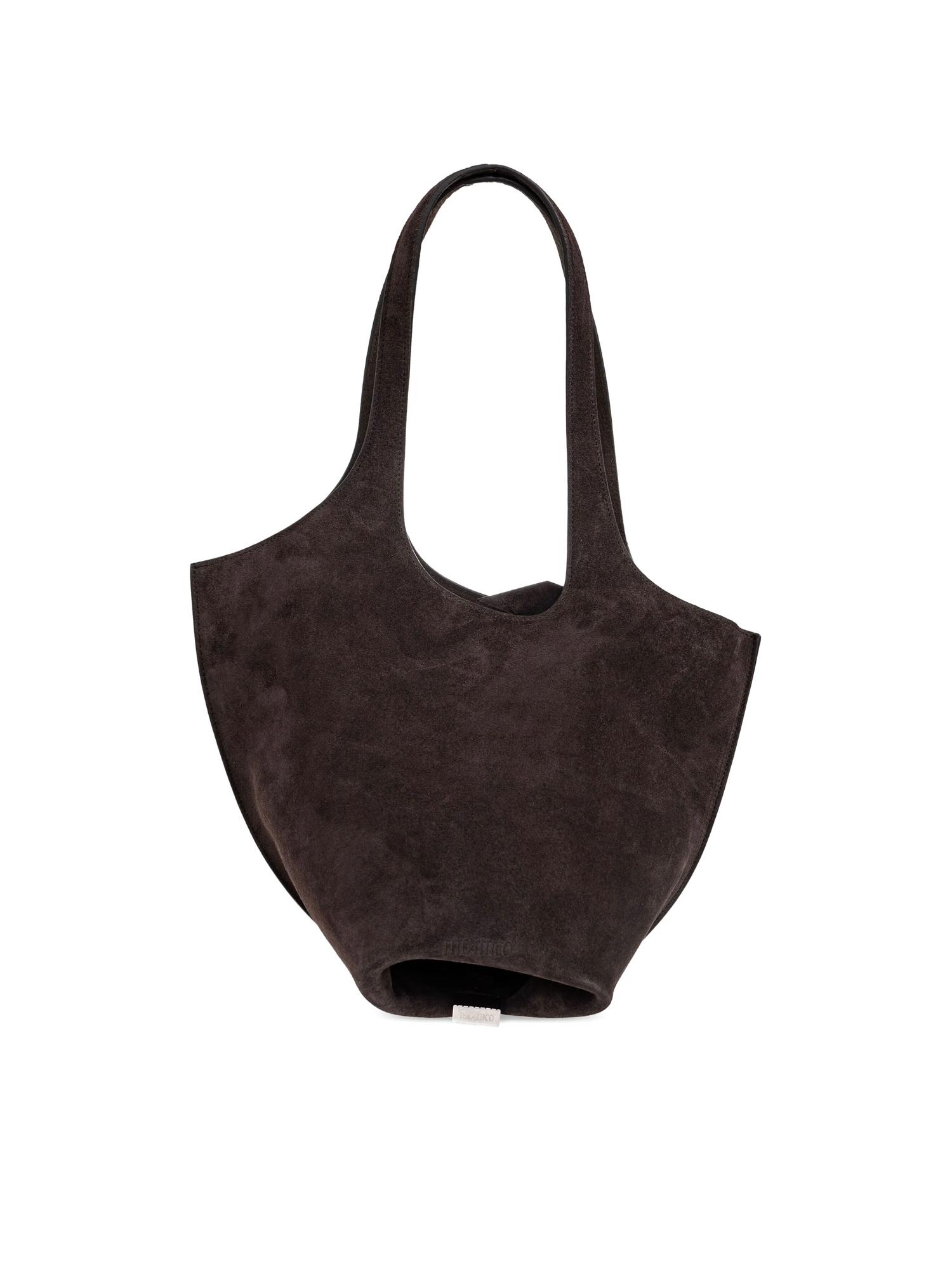 the attico bags brown suede - women