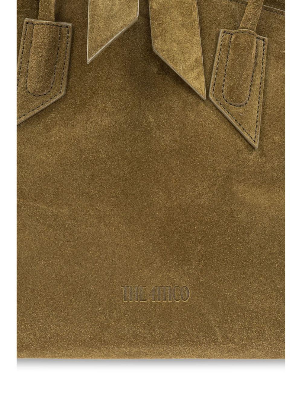 the attico bags kaki suede - women