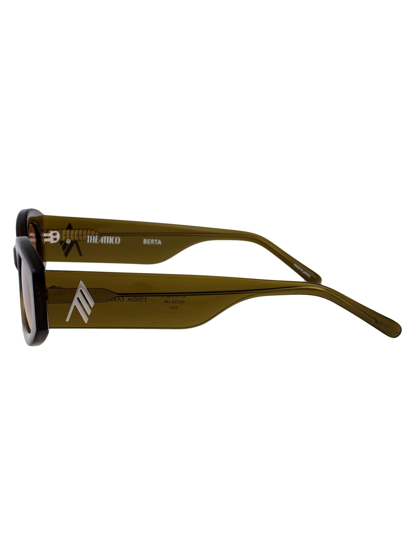 the attico berta sunglasses