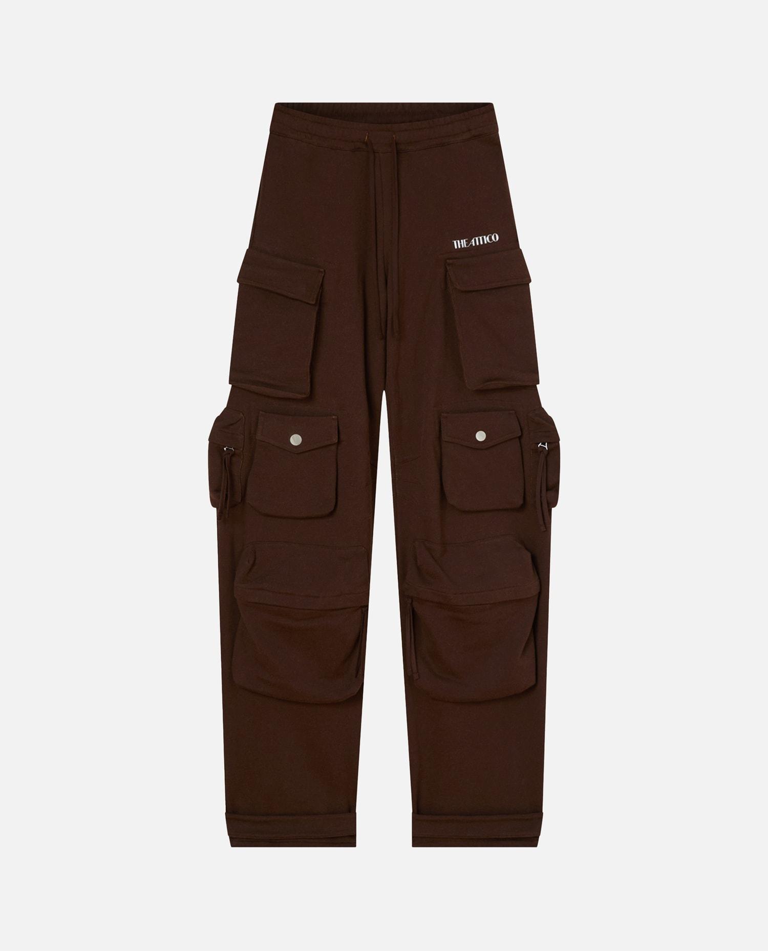 the attico cargo sweatpants