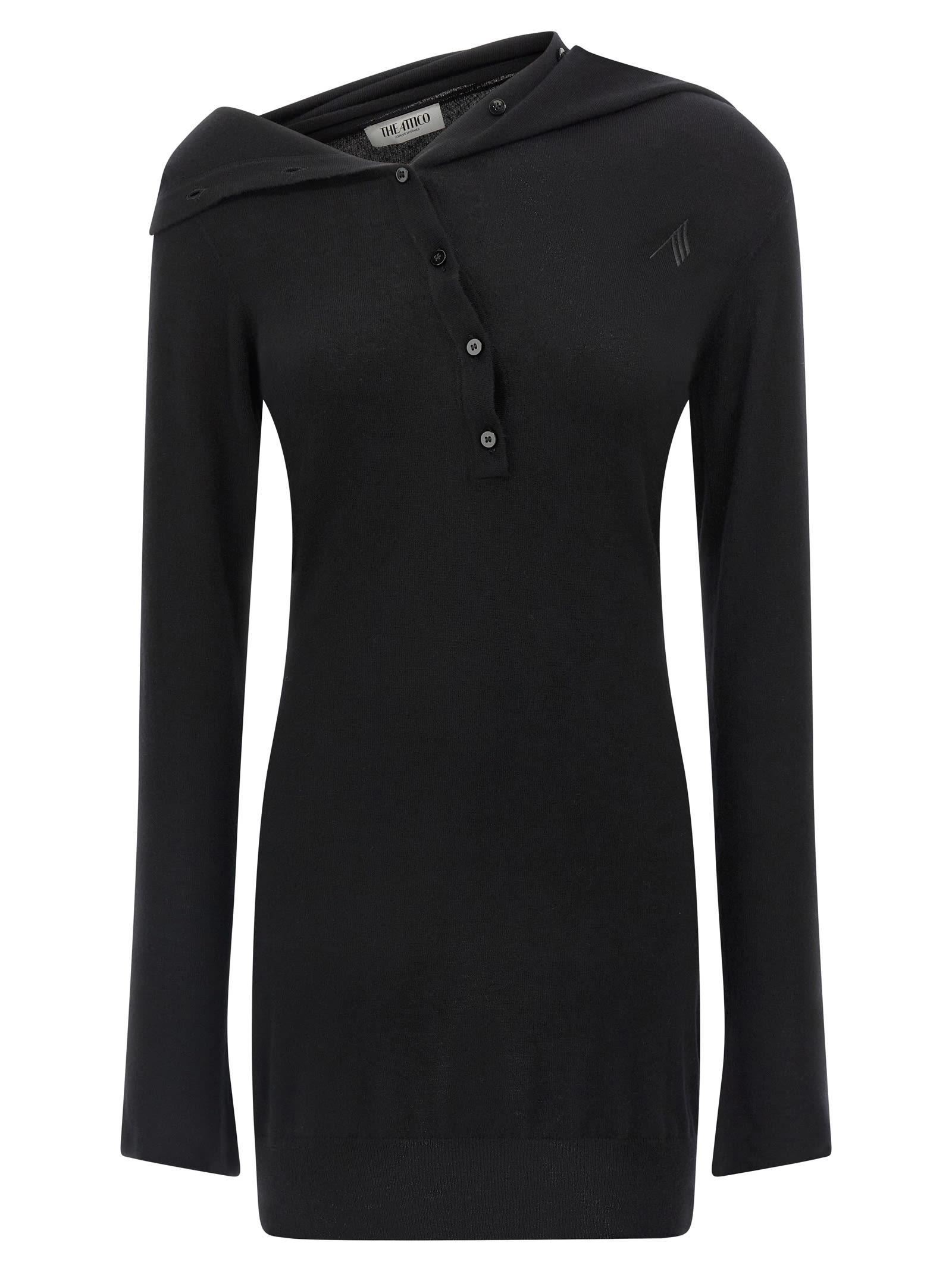 the attico cashmere wool dress
