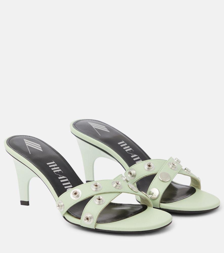 the attico cosmo leather sandals