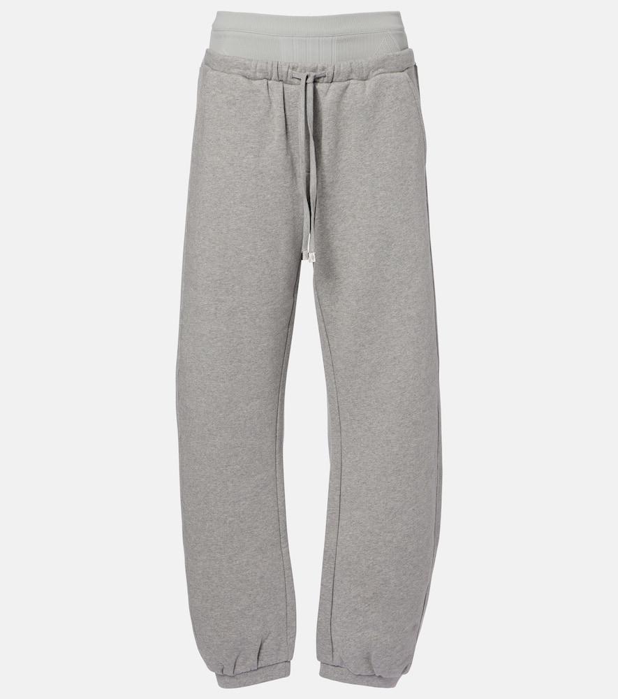 the attico cotton jersey sweatpants