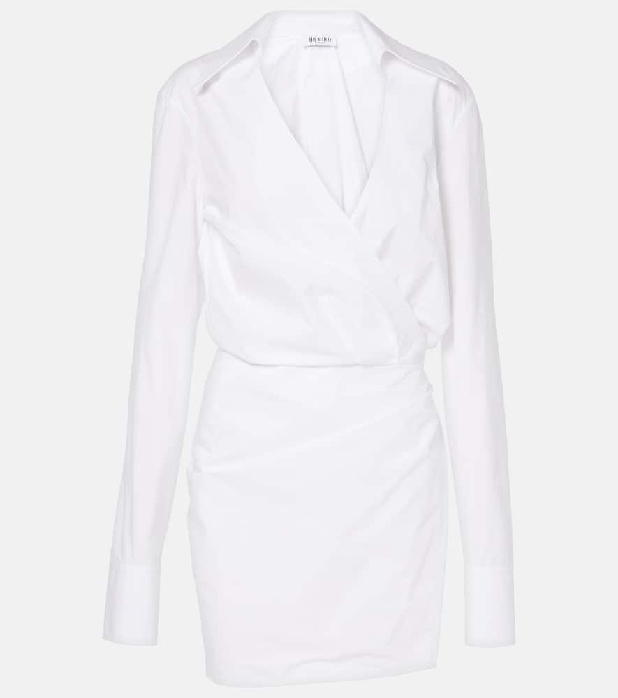 the attico cotton minidress