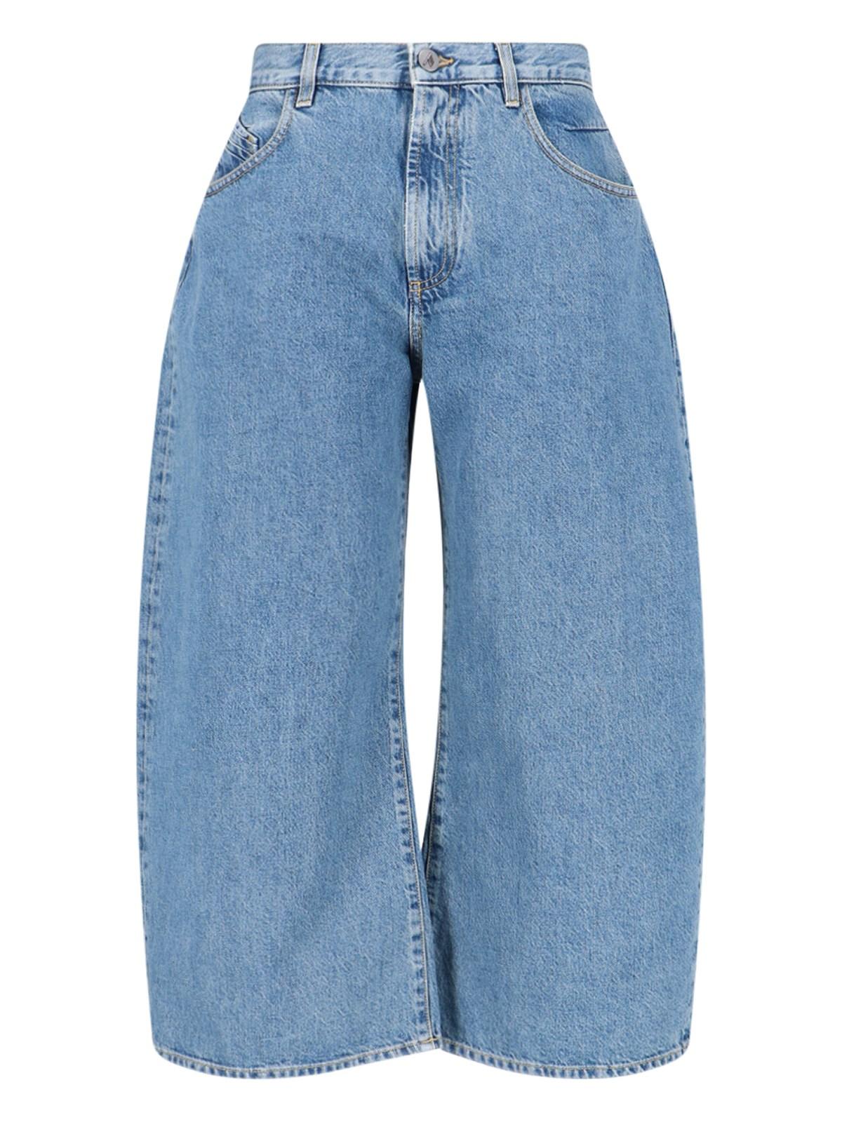 the attico cropped jeans