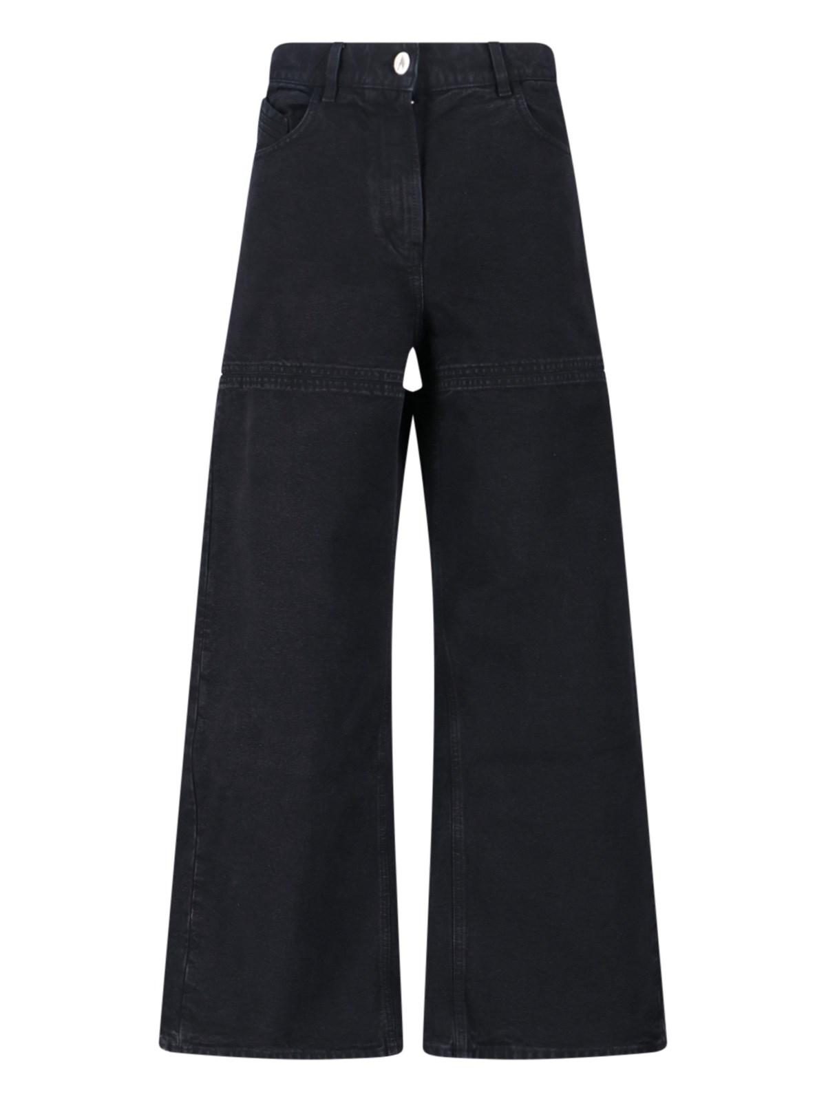 the attico cut-out jeans