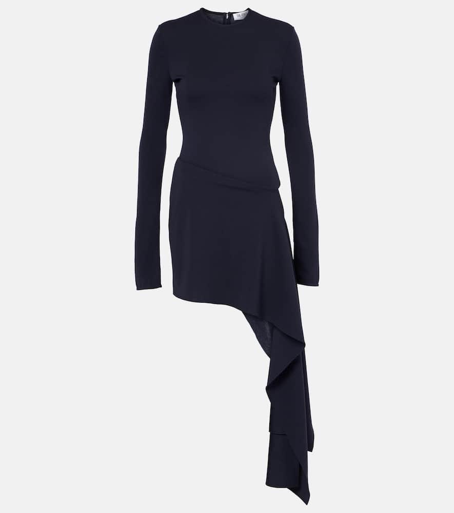 the attico draped cutout minidress