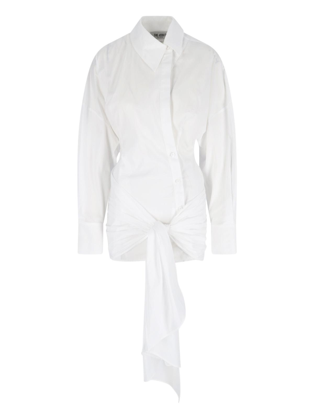 the attico dresses white cotton - women