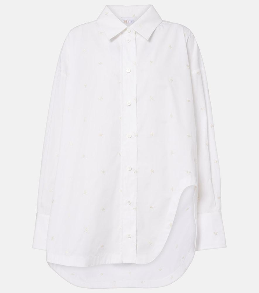 the attico embroidered cotton