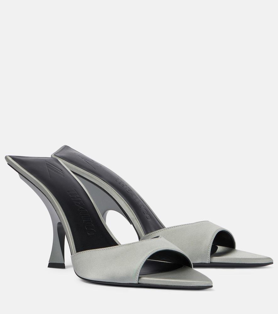 the attico ester 95 satin mules