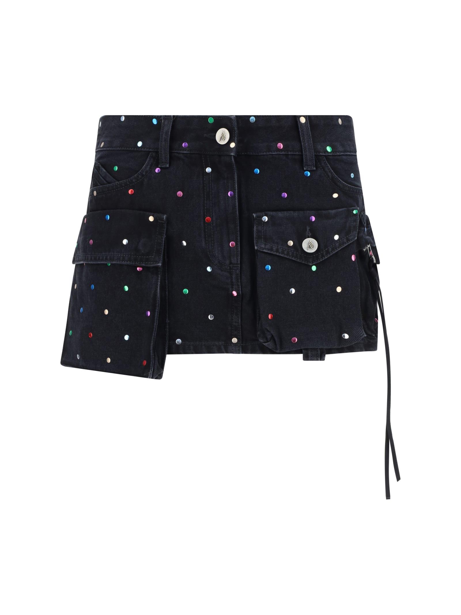 the attico fay mini skirt