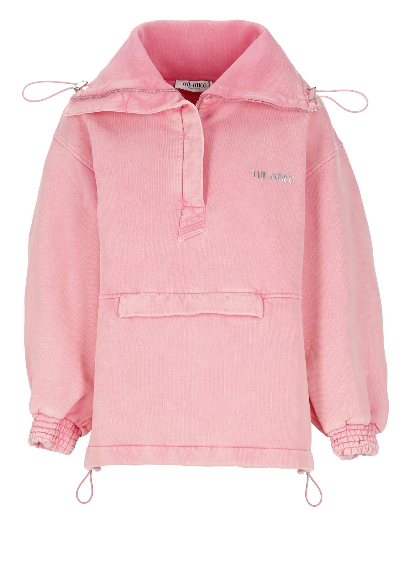 the attico jacket with logo