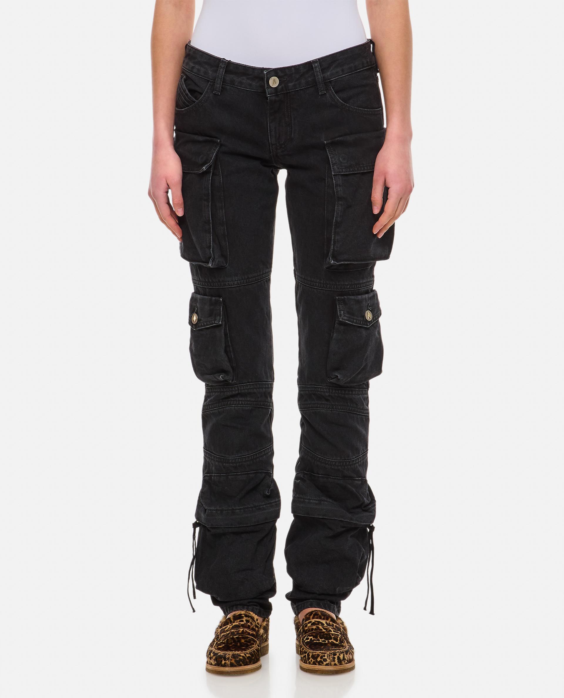 the attico jeans black - women