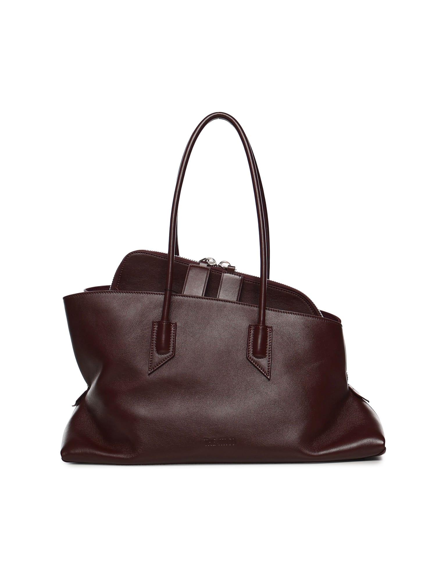 the attico la passeggiata medium leather bag