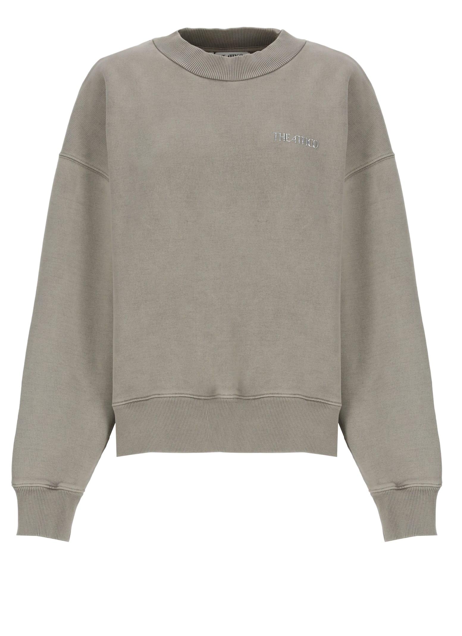 the attico logoed sweatshirt