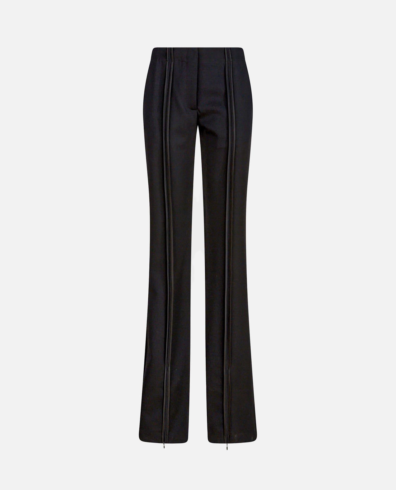 the attico long wool pant