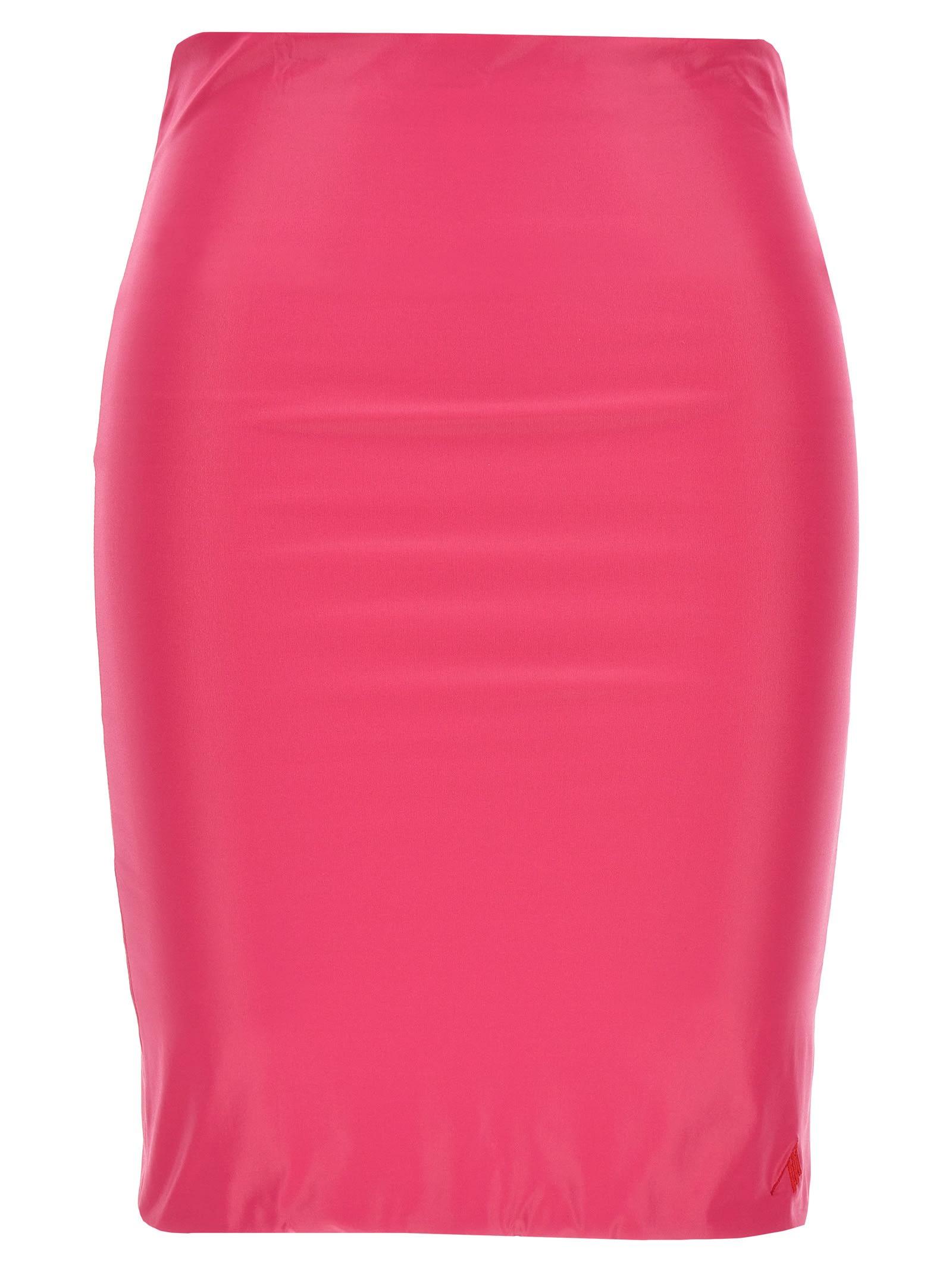 the attico lycra mini skirt