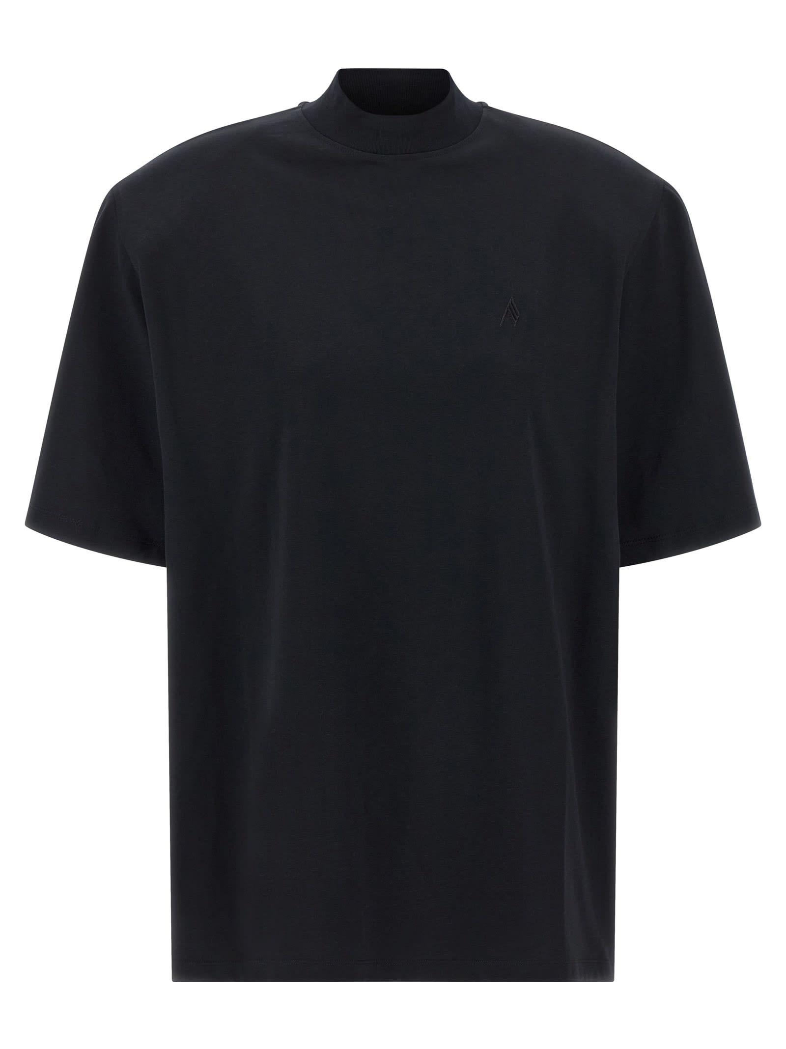 the attico maxi shoulder strap t-shirt