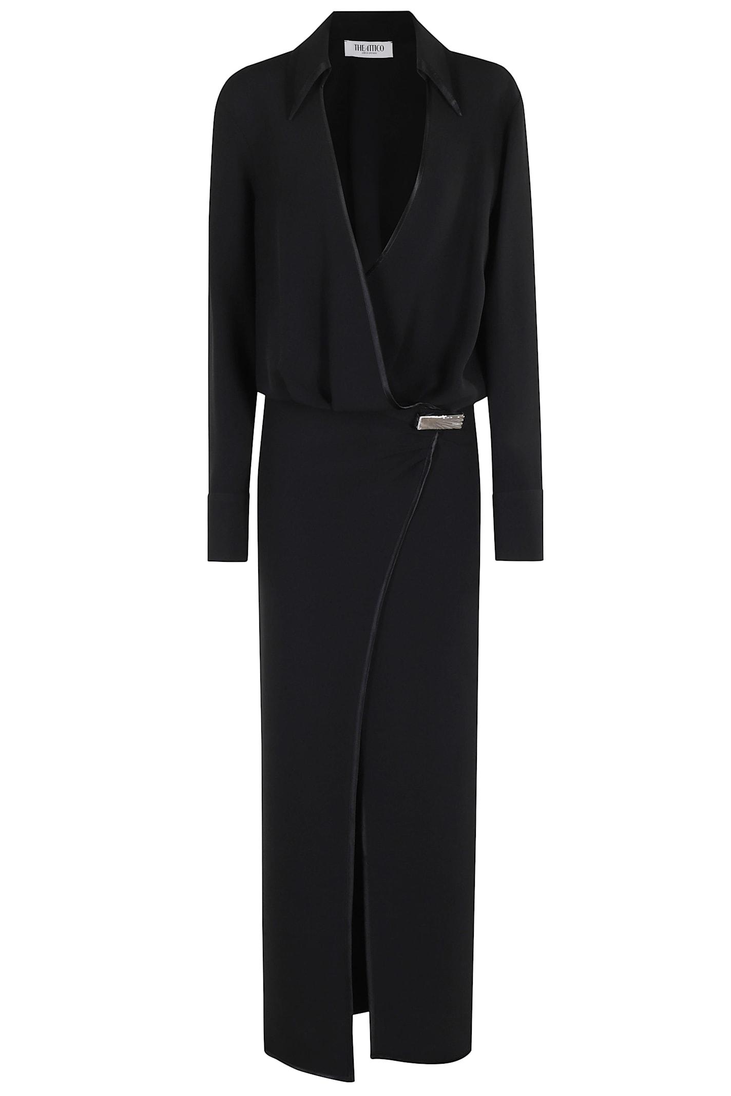 the attico midi dress