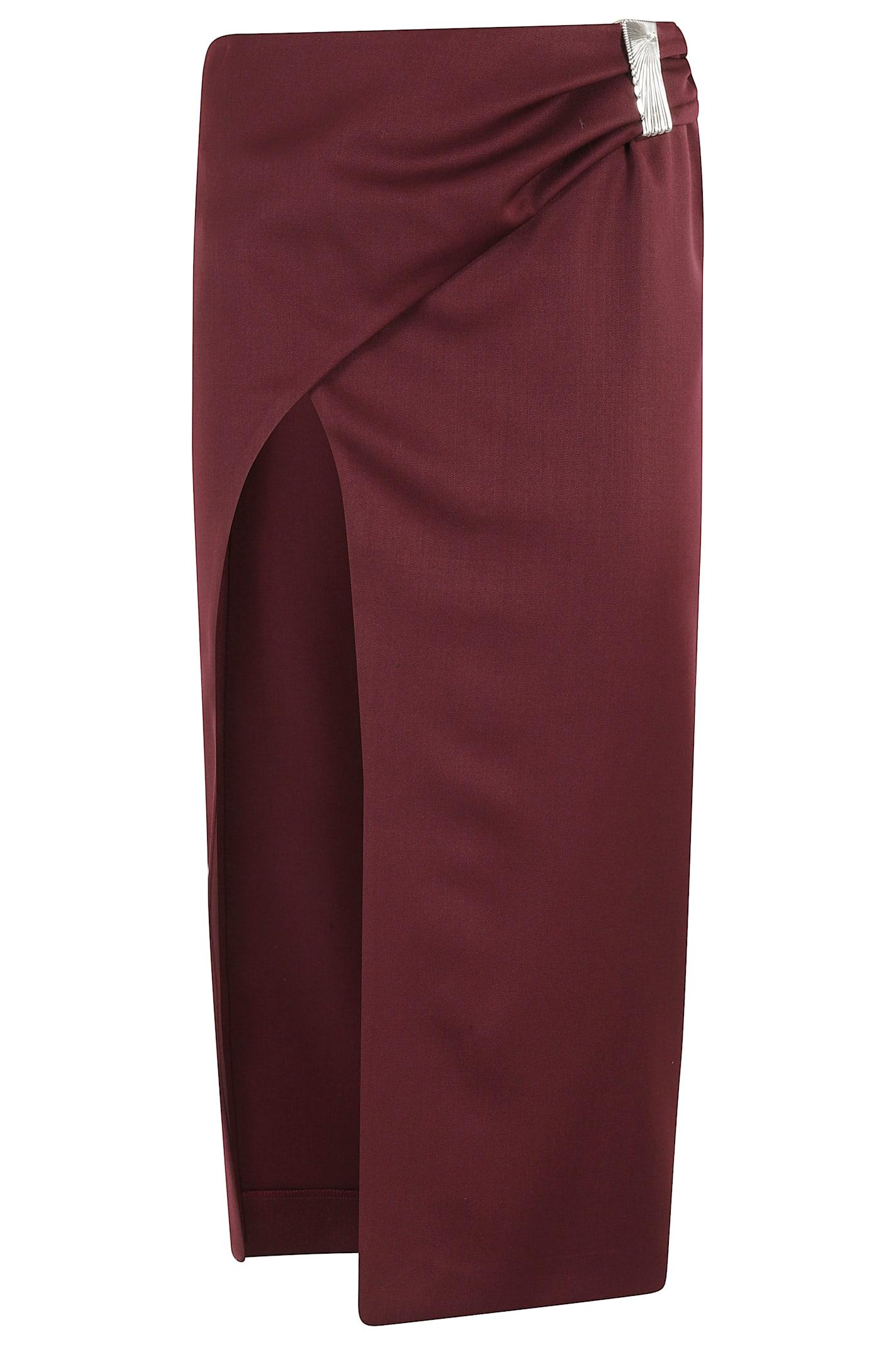 the attico midi skirt