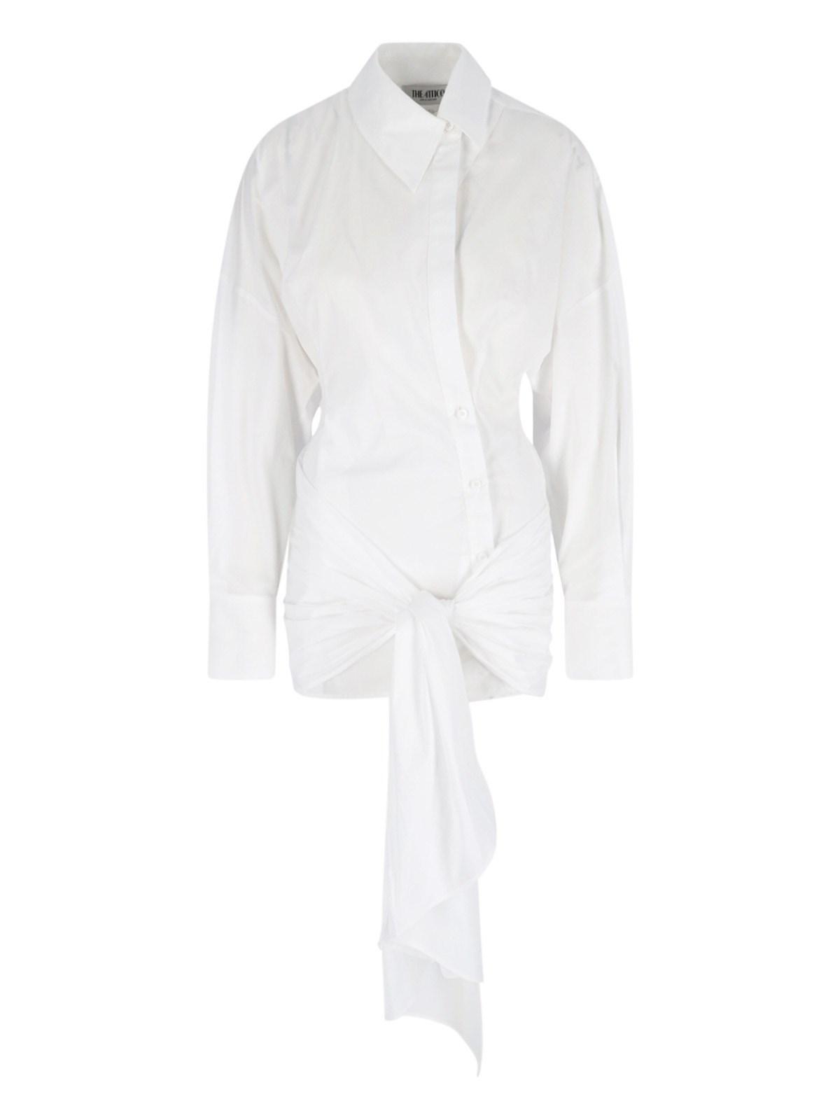 the attico mini chemisier dress