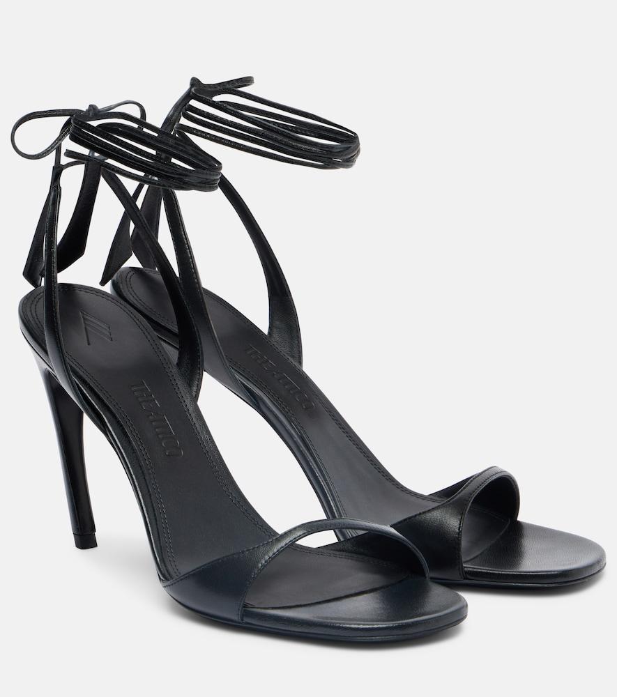 the attico ora 95 leather sandals