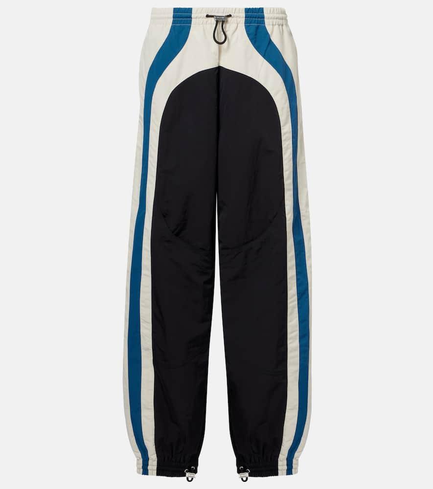 the attico paneled track pants