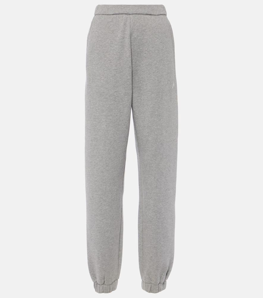 the attico penny cotton fleece sweatpants