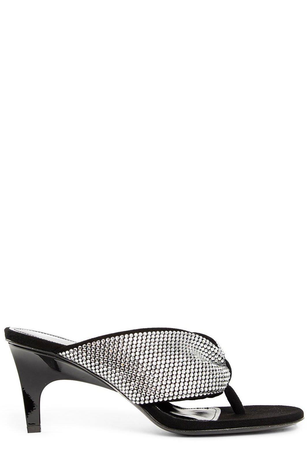 the attico rem embellished sandals