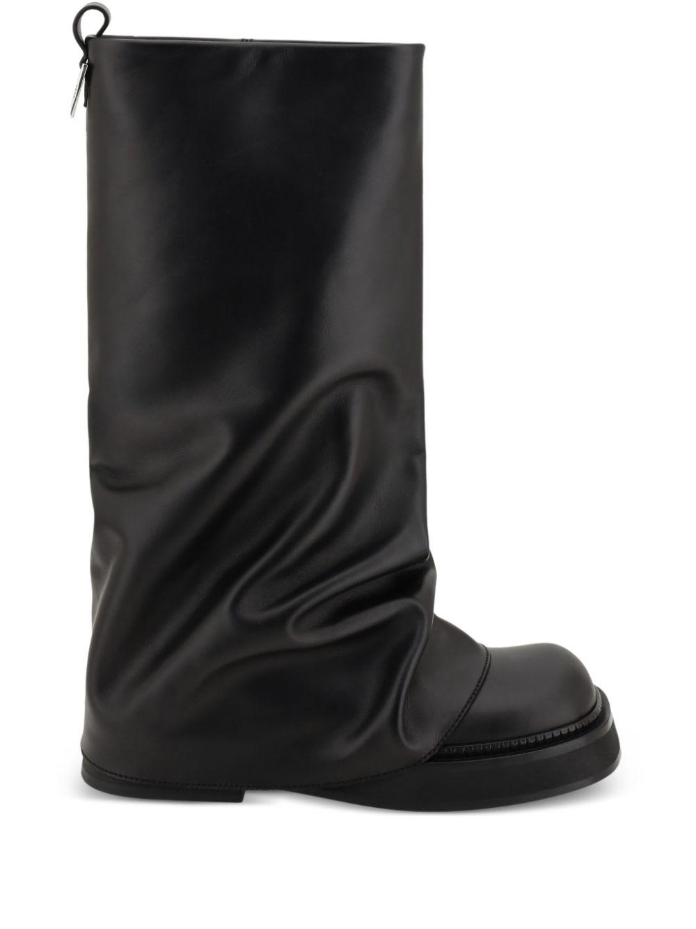 the attico robin leather boots