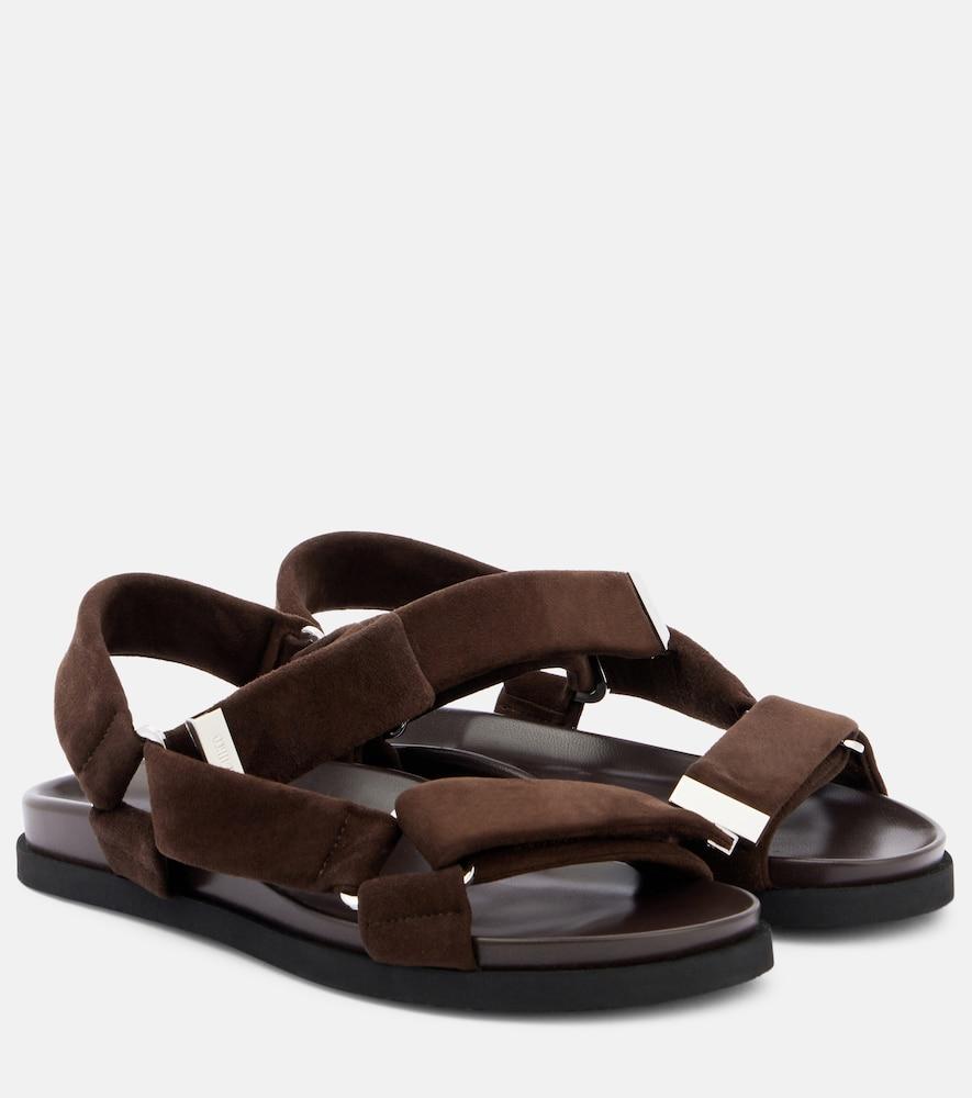the attico salinas suede sandals