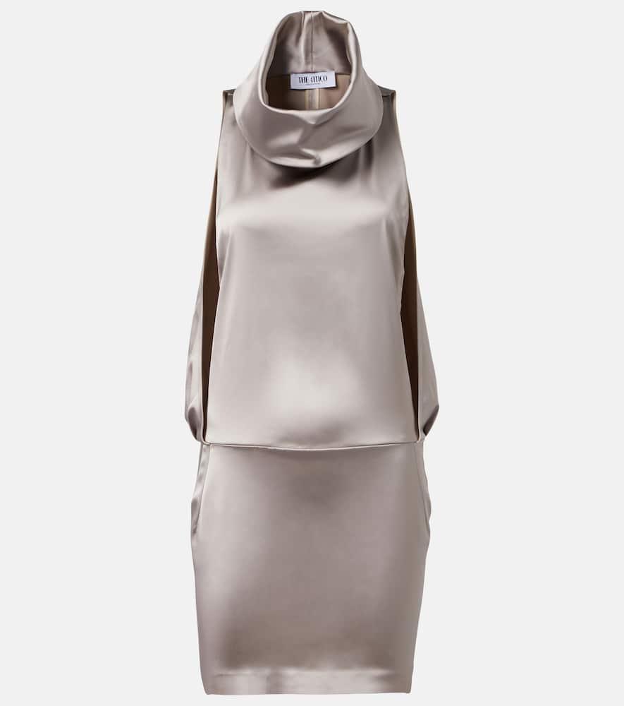 the attico satin minidress