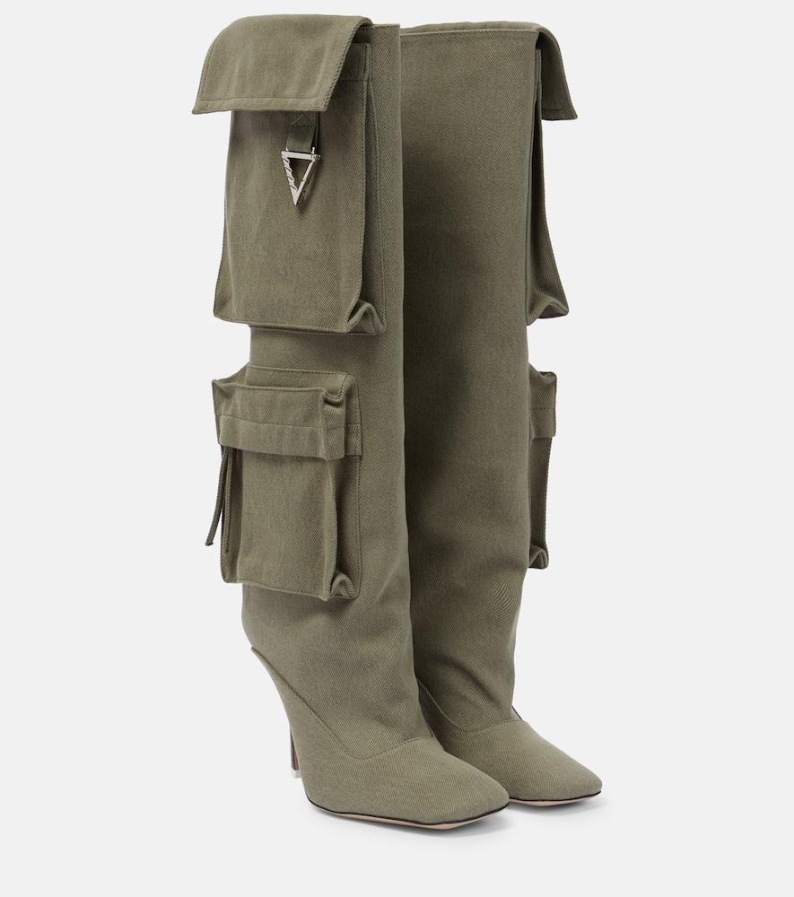 the attico sienna canvas knee