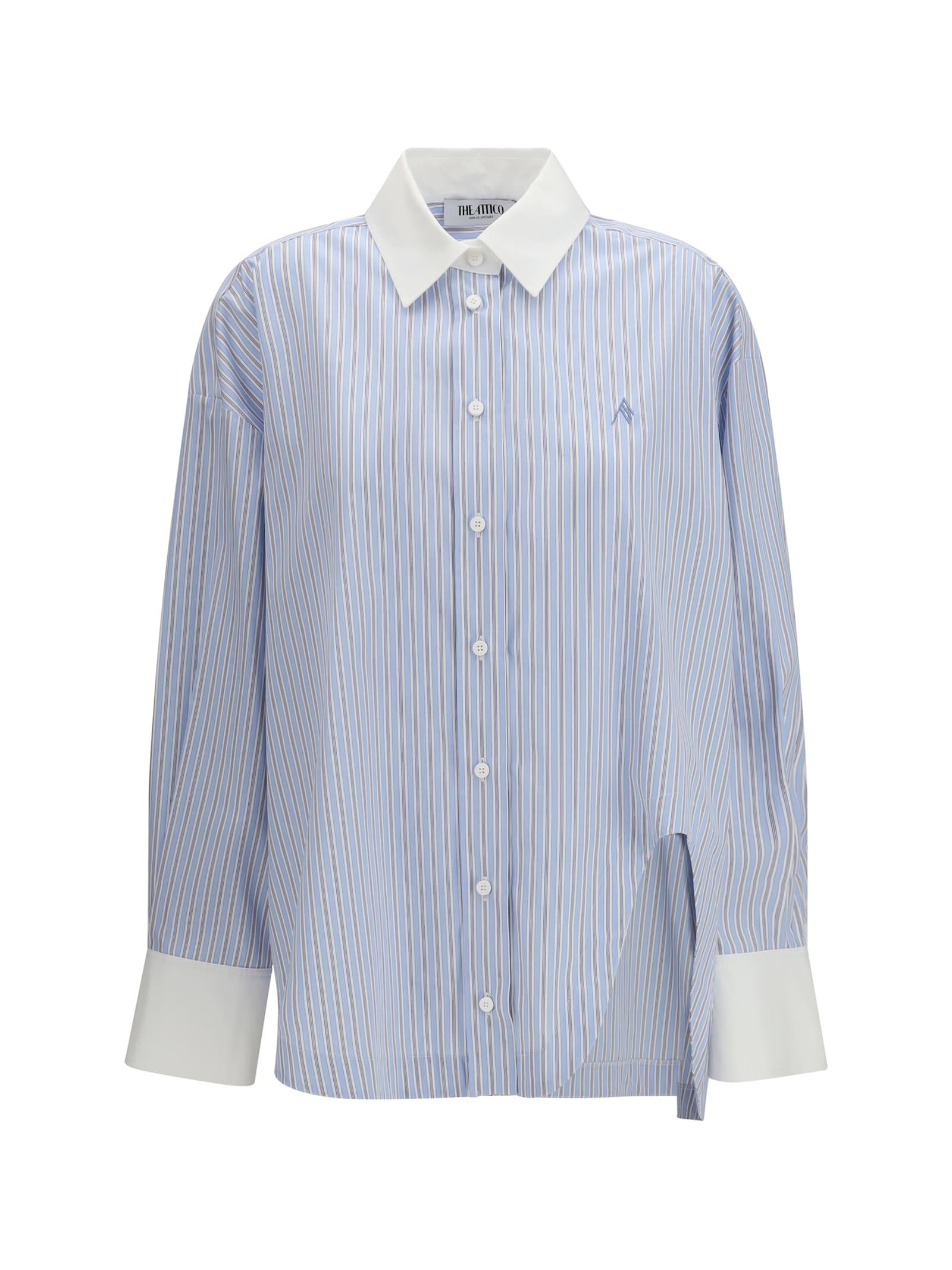 the attico striped shirt