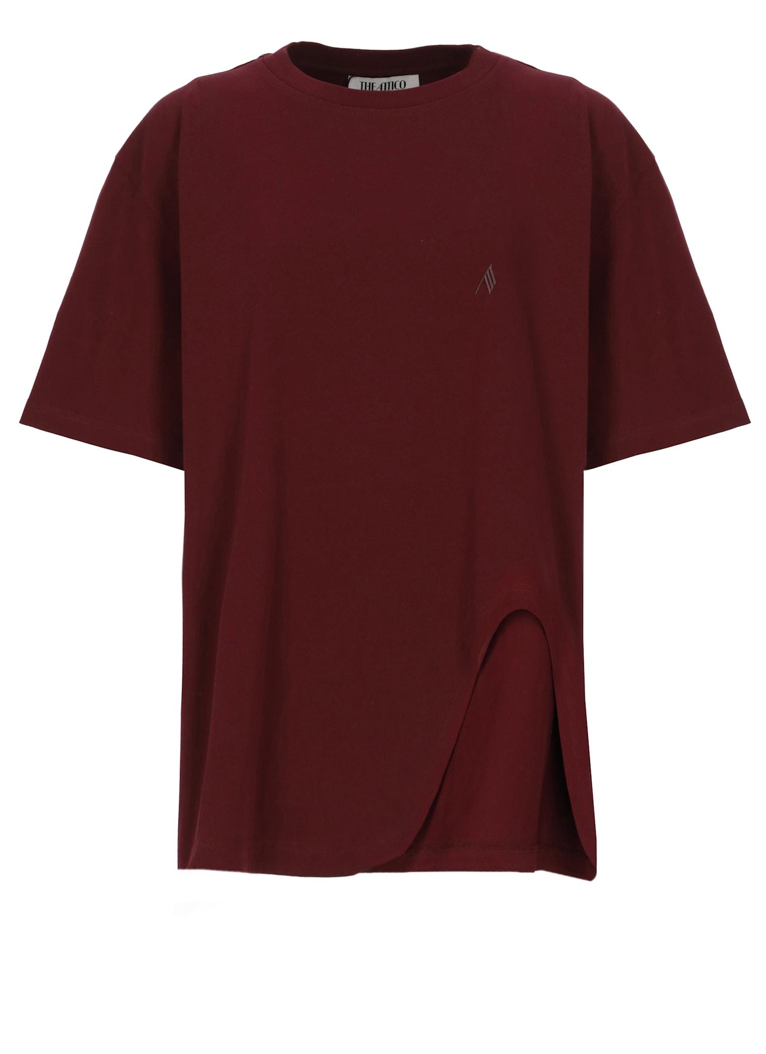 the attico t-shirt with logo