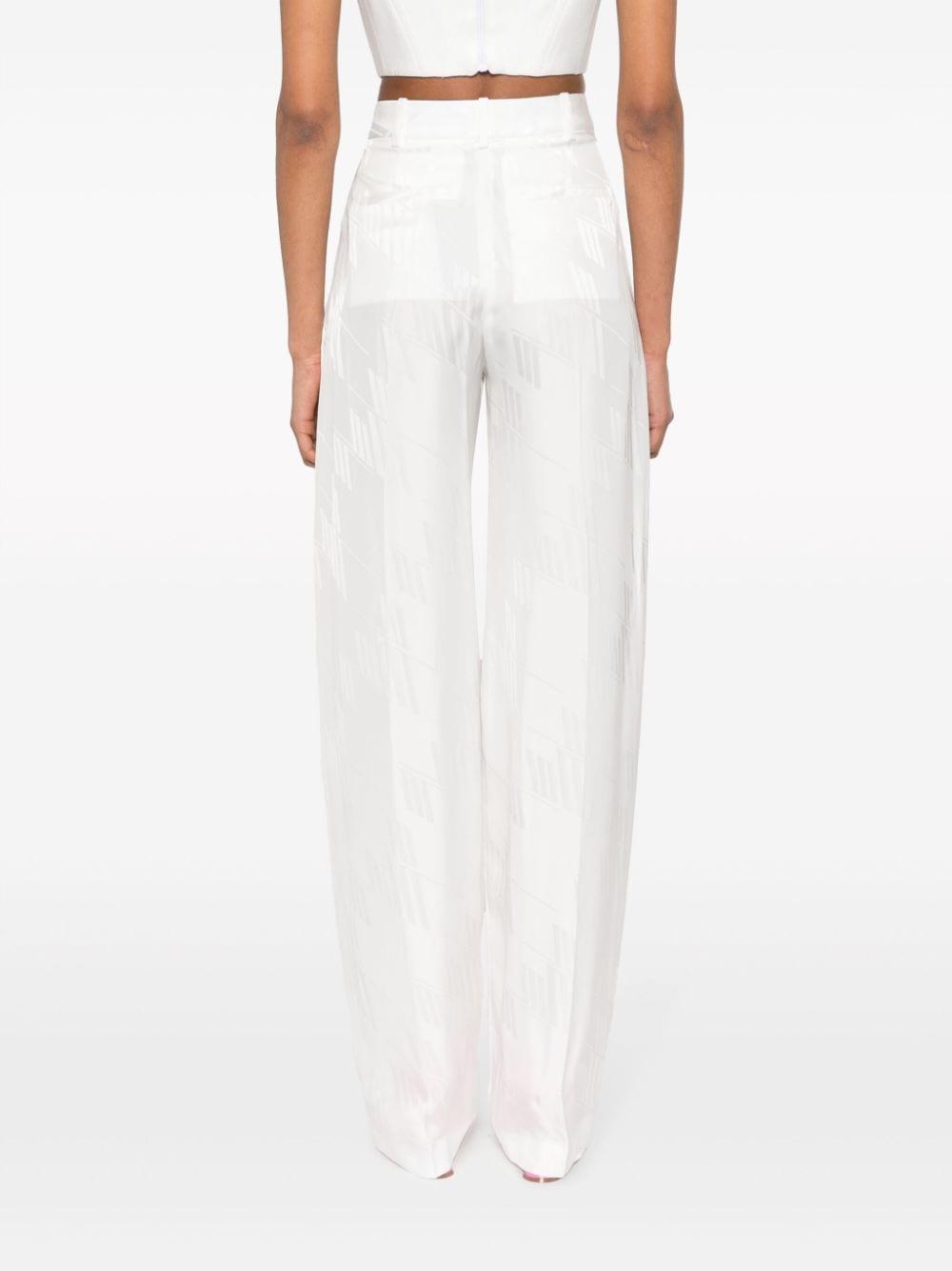 the attico trousers white - women