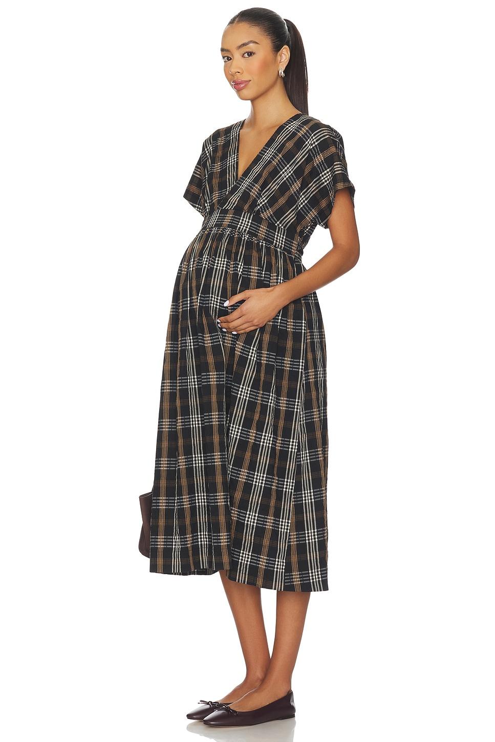 the autumn plaid carolina dress
