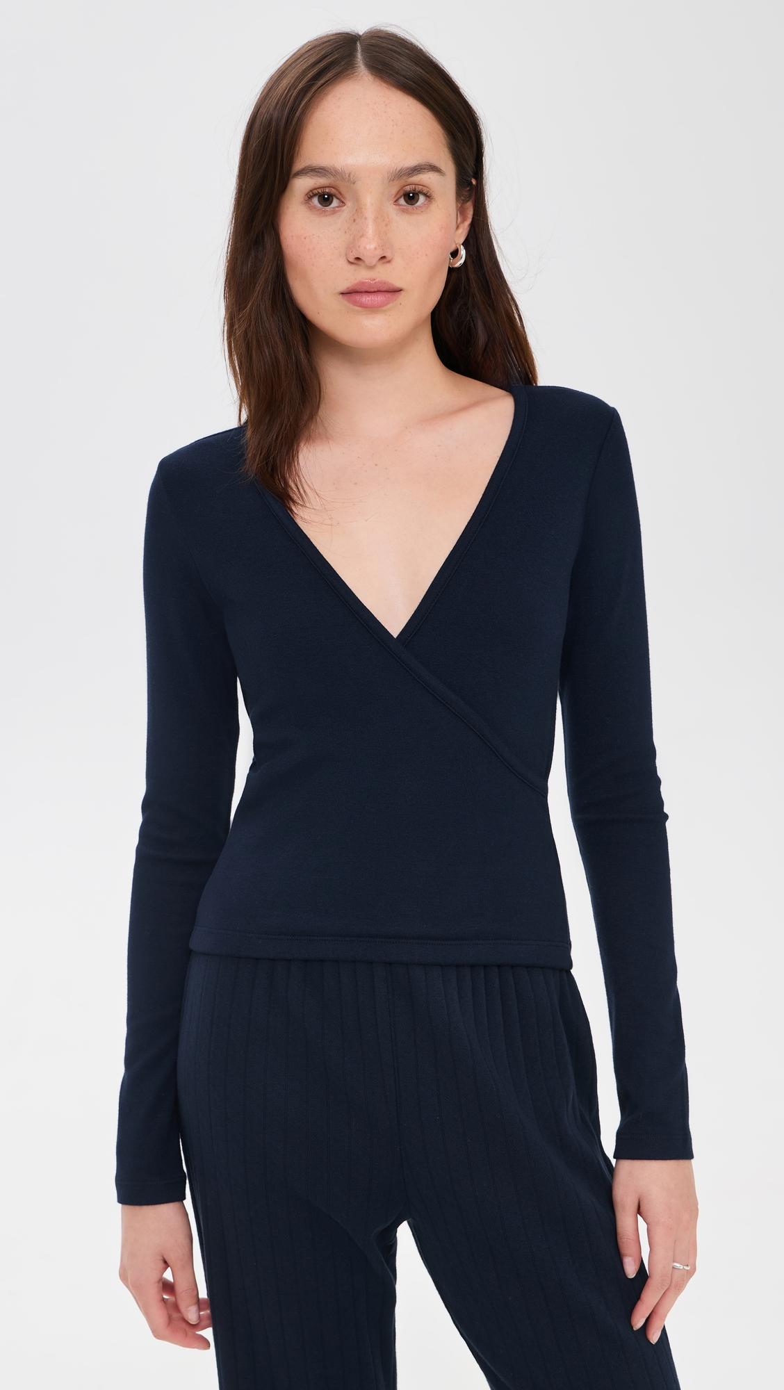 the baby rib crisscross top