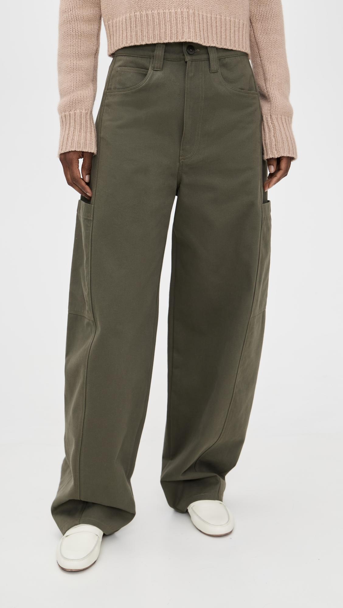 the baggy painter twill pants