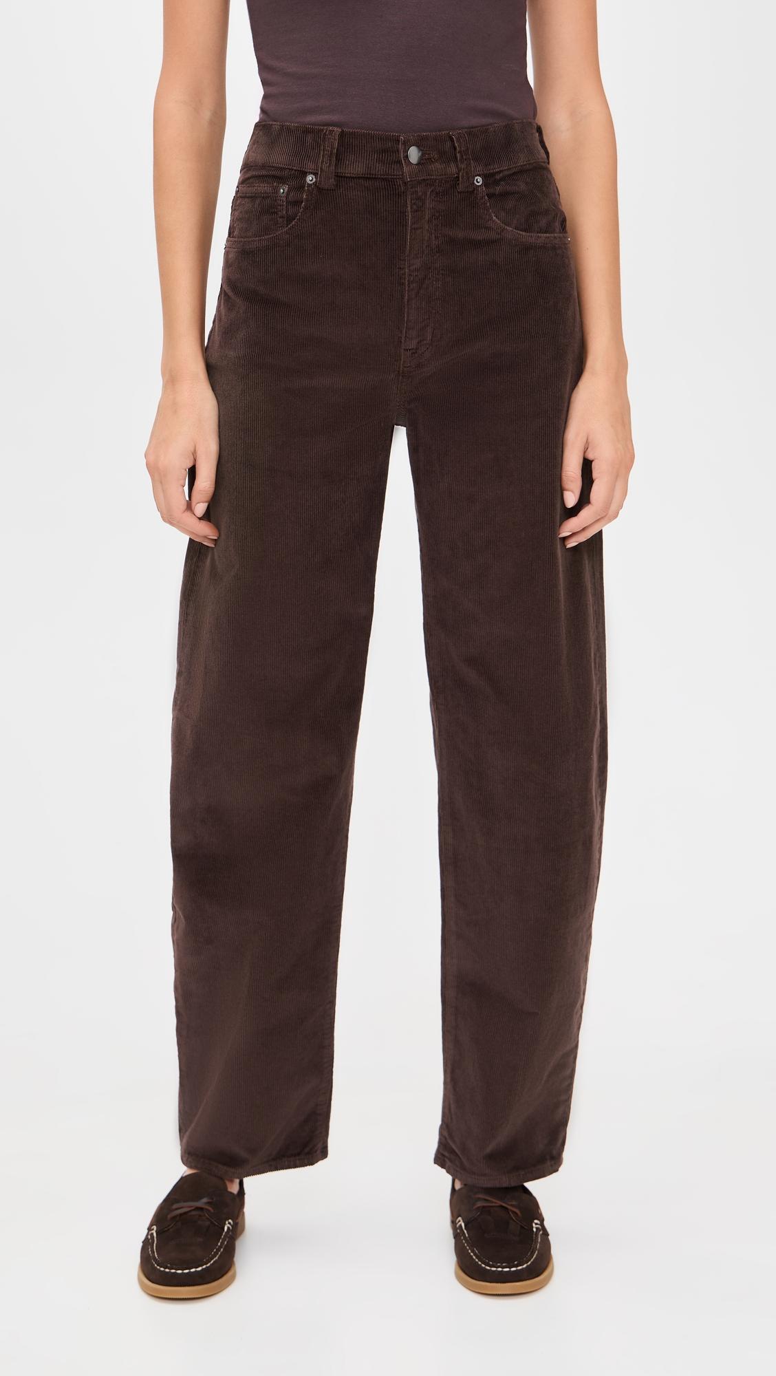 the balloon pants in corduroy