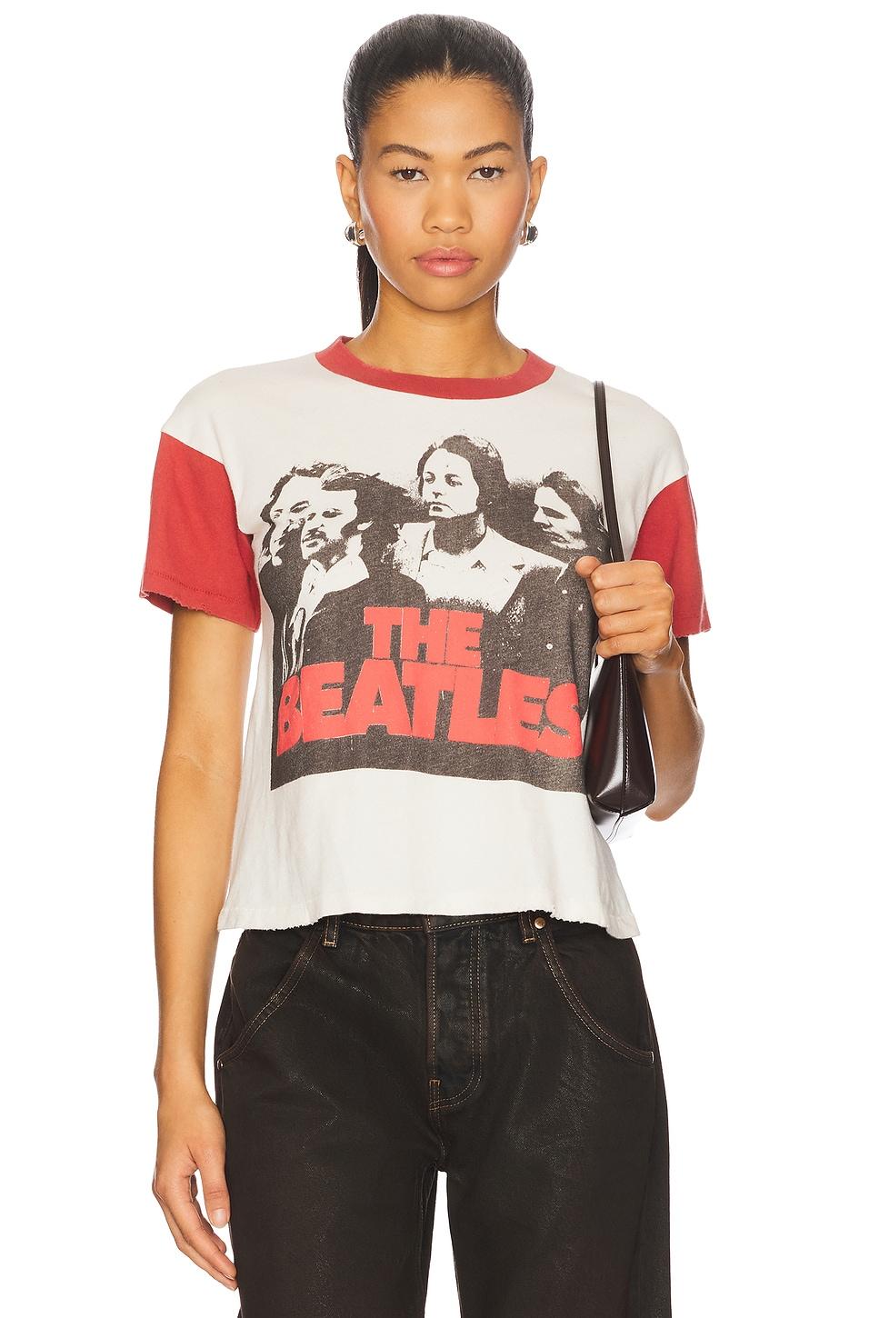 the beatles crop tee