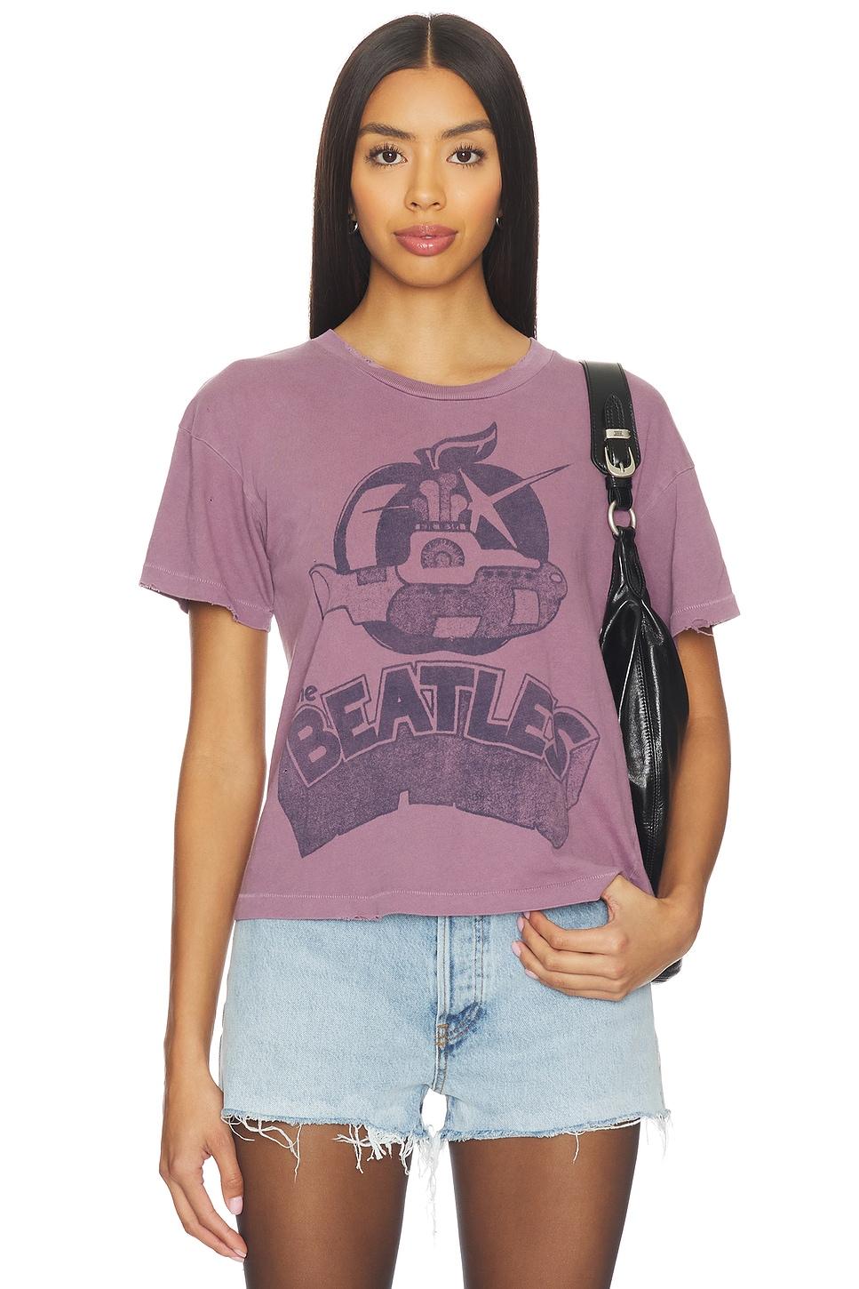 the beatles crop tee