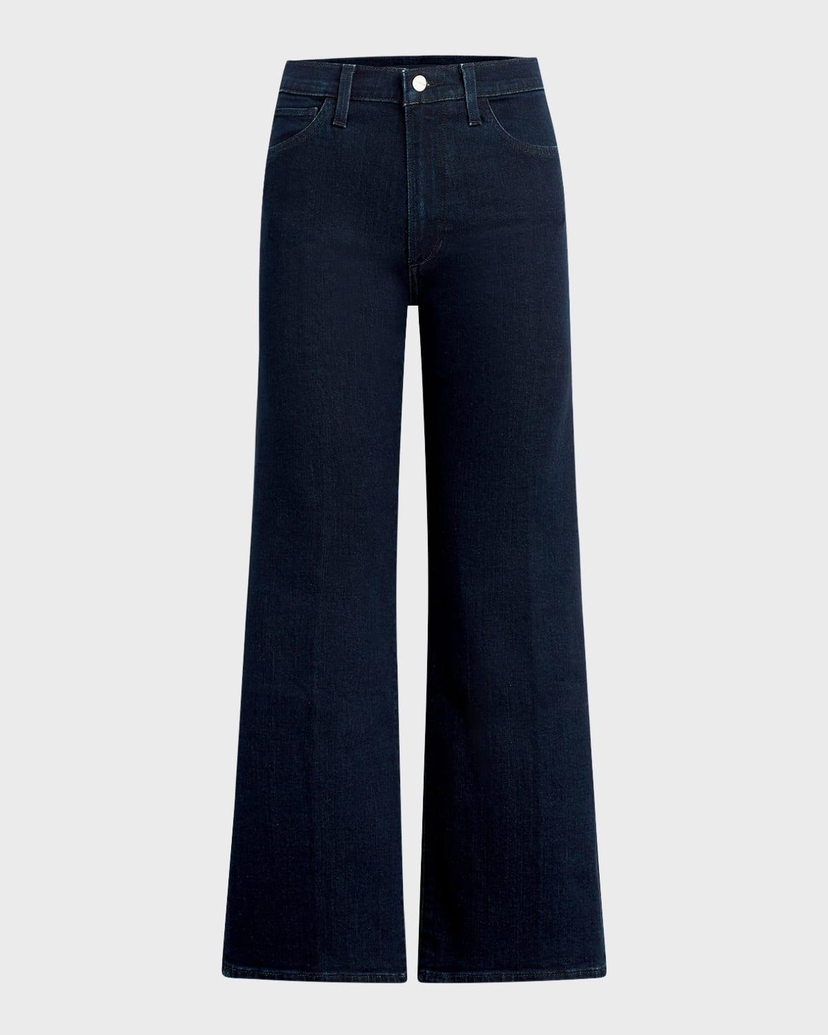 the blake cropped wide-leg jeans