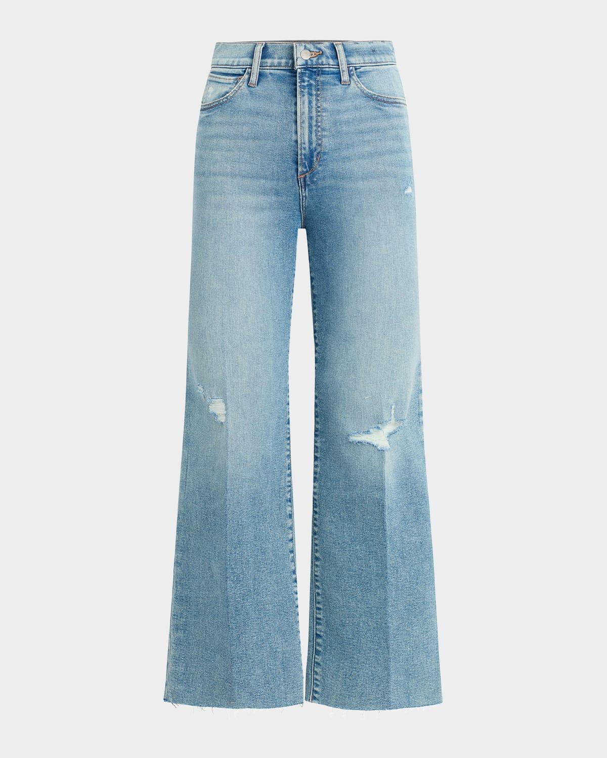 the blake cropped wide-leg jeans