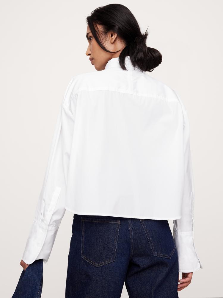 the boxy crop shirt