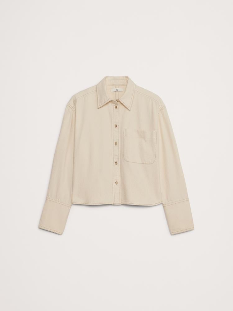 the boxy crop shirt