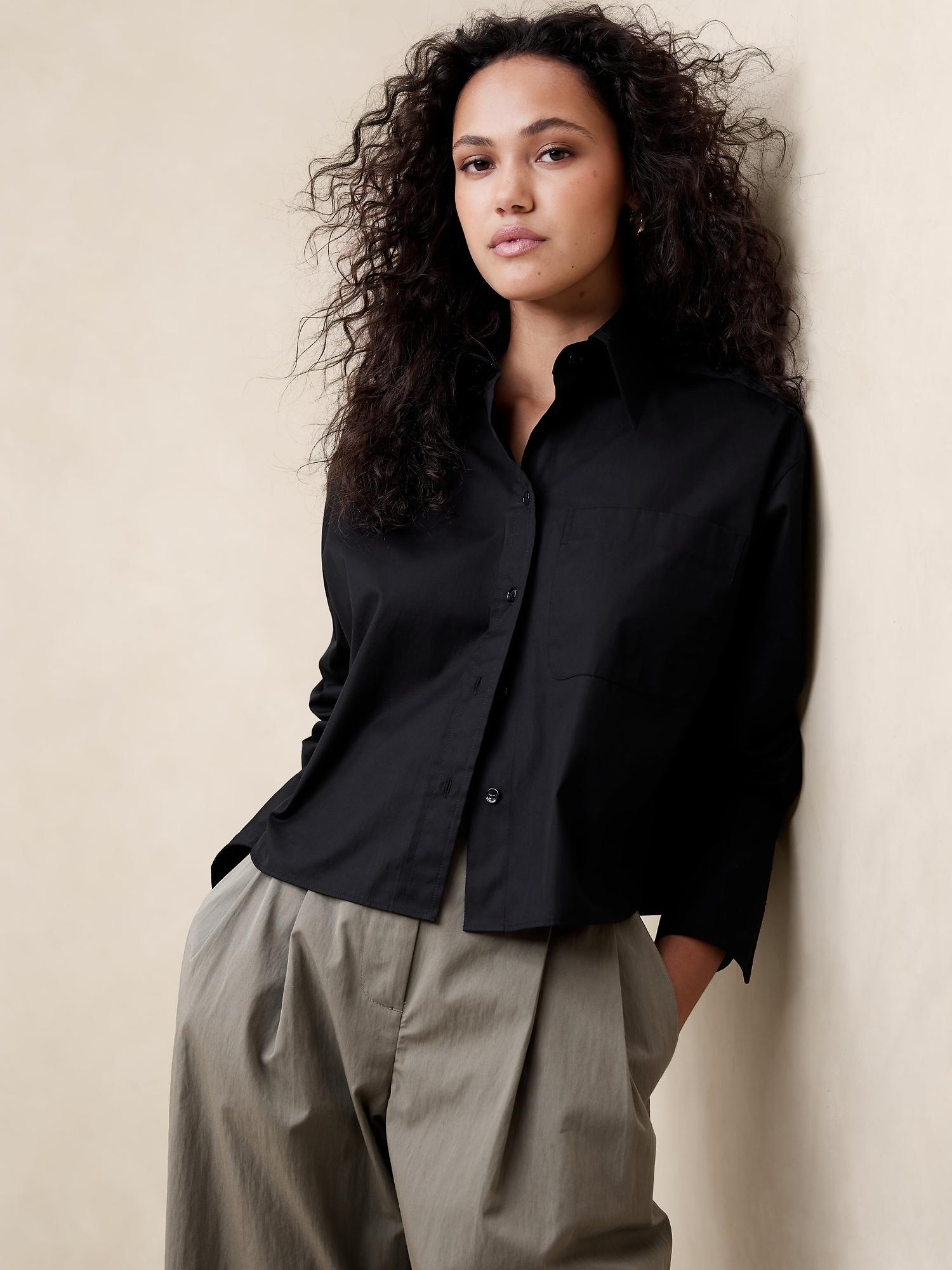 the boxy crop shirt