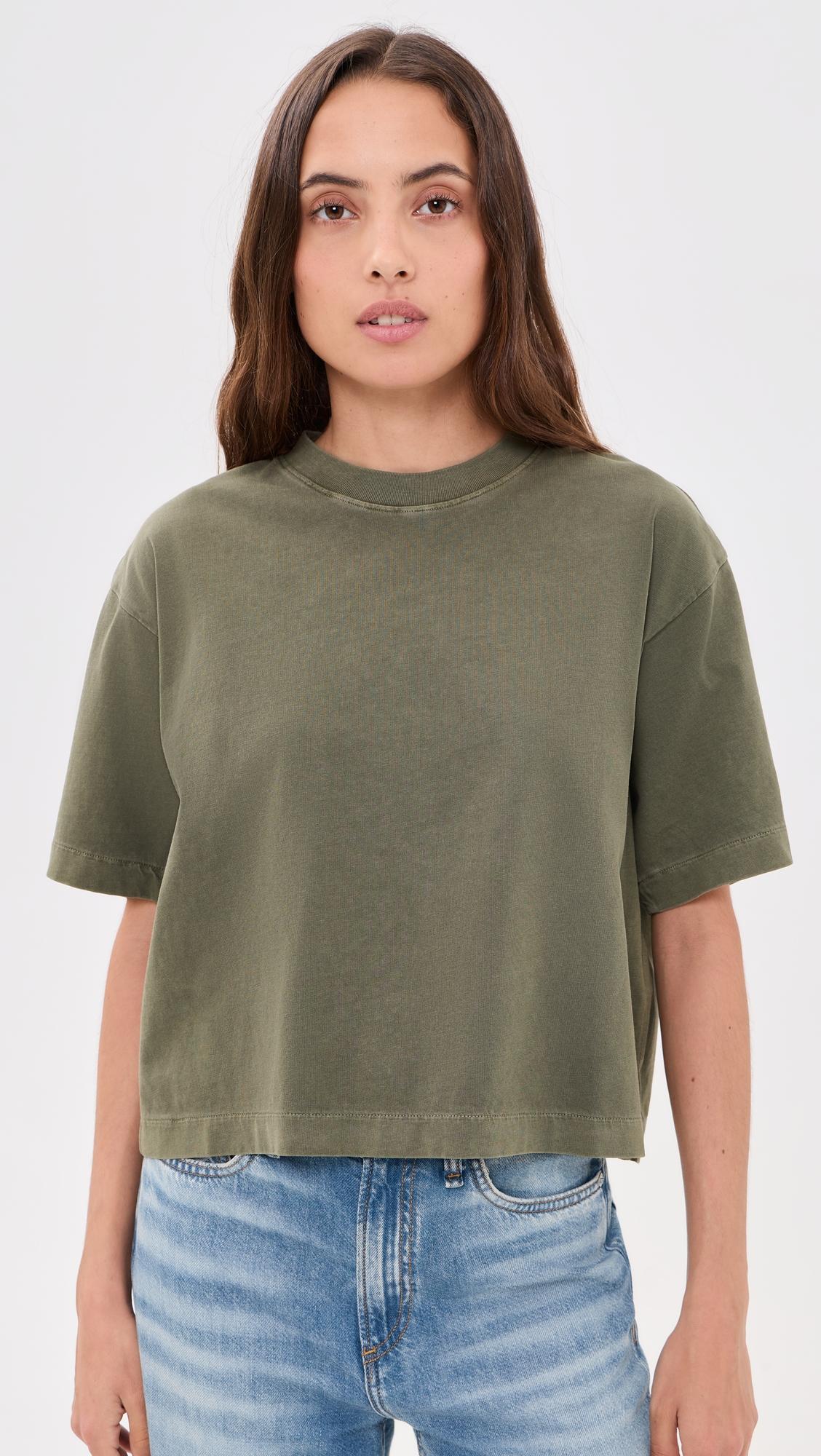 the boxy crop tee